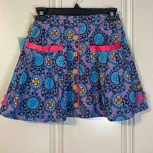 NWT Matilda Jane Girl’s Skirt Size 6, “Paint by Numbers” Light Corduroy, Lined